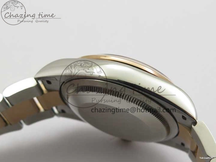 RG BP Best Dial Maker Edition 1:1 Gray Oyster on DateJust SS Roman Bracelet 126201 36 0224